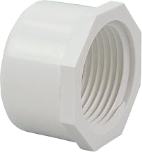 NIBCO (448-005)1/2" FIPT PVC Schedule 40 Cap Fitting