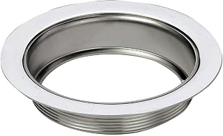 22-615 Krowne Replacement Face Flange for Waste Drains, 3-1/2" Sink Opening, Stainless Steel