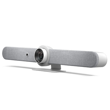 Rally Bar All-in-One Video Conferencing by Logitech – 6.5" x 35.8" x 5.1", White, Model 960-001320