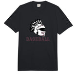 Curtis High School Warriors Baseball Comfort Colors Adult Heavyweight T-Shirt by Curtis High School, Staten Island, NY 10301 – Purple Tie Dye, Model YC6HRYK6TBY