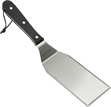 Campingaz Premium Stainless Steel Plancha Spatula with Long Handle Ideal for Burgers, Seafood & Vegetables Also Suitable for Plancha Surface Cleaning Shovel for Barbecues and Planchas