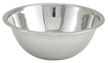 4 qt Stainless Steel Mixing Bowl by Winco – 4 Quart, Stainless Steel, Model MXB-400Q