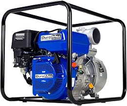DuroMax XP904WP 270cc 427-Gpm 3600-Rpm 4-Inch Gasoline Engine Portable Water Pump, 50 State Approved, XP904WP, Blue