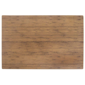 Bamboo Faux Wood Insert - 21 1/4"L x 14 1/8"D x 1/4"H by HUBERT – Plastic, Brown, Model H0173-BAMBOO