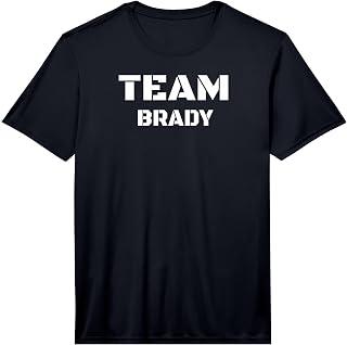 Team Brady Clothing for People Who Like Brady Performance T-Shirt