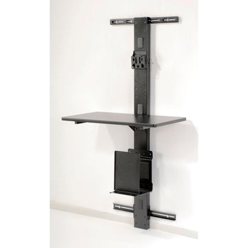 72" H Wall Mount Unit with VESA Mount by Global Industrial – Alloy Steel, Black, Model 239140BK