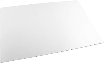CraftTex, Bubbalux Craft Board, Arctic White, Pack of 2 Letter Size Sheets (FCBU2030WH2)