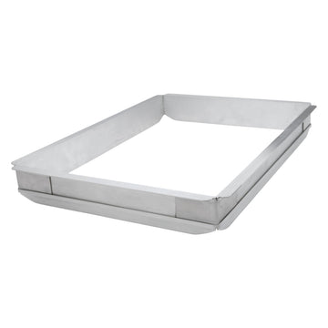 Aluminum Sheet Pan Extender by Winco – 1 Count (Pack of 1), Aluminum, Model AXPE-4