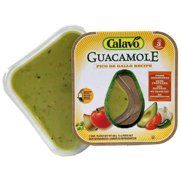 Pico De Gallo Guacamole - Tray Pack by Calavo – Pack of 6