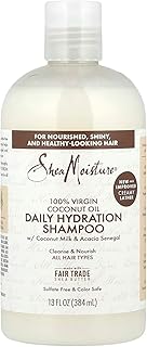 Shea Moisture SheaMoisture 100% Virgin Coconut Oil Daily Hydration Shampoo, 13 Ounce