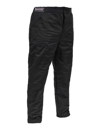  Driving Pants - SFI 3.2a/5 - Multi Layer - Fire Retardant Fabric/Nomex - Black - Medium - Each by Allstar Performance – Black, Model ALL935212