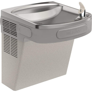 Cooler Wall Mount ADA Non-Filtered by Elkay – 8 gallons, Vinyl, Light Gray Granite, Model EZS8LF