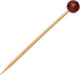 PacknWood 210BBTEN12 -wood cocktail picks - bamboo toothpicks for appetizers - Sticks for Appetizers- party skewers for appetizers - long toothpicks for appetizers- (4.7") - Case of 1000