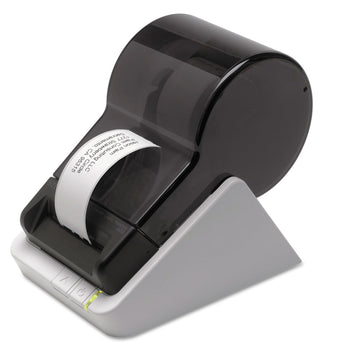 Smart Monochrome Label Printer by Seiko Instruments – 1.1 in x 3.5 in, Black, Model SLP620
