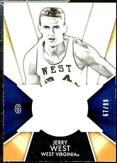 Jerry West Card 2014-15 SPx Finite Legends Radiance #FWE