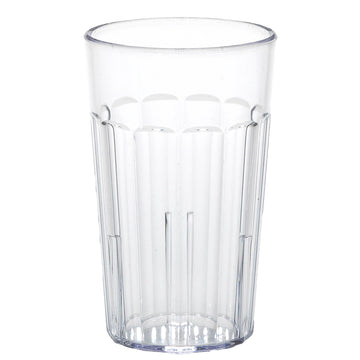 Newport Clear 10 Oz. Fluted Tumbler - 36 / CS by Cambro – 10 Ounce, 10.0 fluid_ounces, SAN Plastic, Clear, Pack of 36