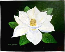 PM1522 Dicks Magnolia Place Mat - 14 x 18 in. - Set of 4