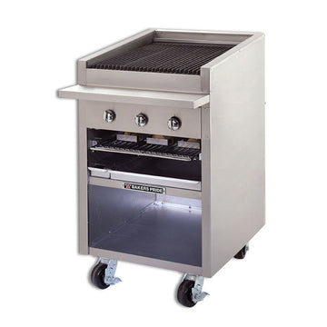 Charbroiler 24" by Bakers Pride – Alloy Steel, Model F-24R