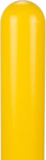 Innoplast BollardGard 7" x 60" 1-Pack Round Top Bollard Cover (Yellow no Tape)