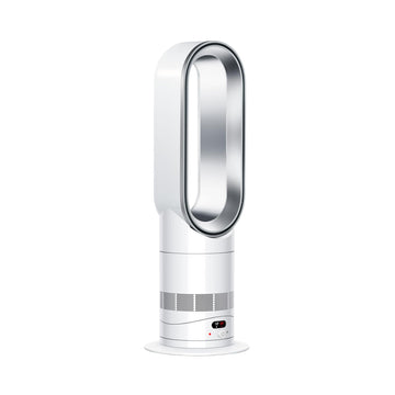 Hot+Cool™ HF1 Rapid React heater fan (White/Silver) by Dyson – Small, White/Silver, Model 602800-01
