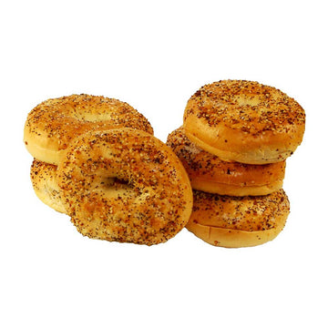 Sliced Everything Bagel by Just Bagels – Pack of 48