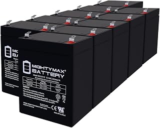 Mighty Max Battery 12V 2.9AH F1 SLA Replacement Battery Compatible with Rehamed International Splash Series Aquatic Hoist - 10 Pack