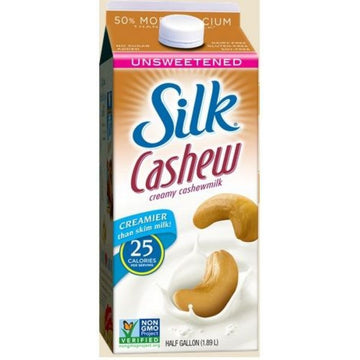 Unsweetened Cashewmilk by Silk – 64 Fl Oz (Pack of 6), Pack of 6