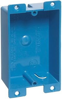 Carlon GIDDS-663159 Non Metallic 1 Gang Flanged Old Work Box