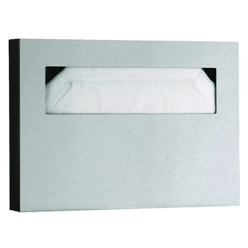 BOB221 - Stainless Steel Toilet Seat Cover Dispenser by Bobrick – Stainless Steel, Silver, Model 1690982