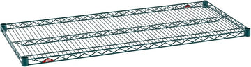 METRO Super Erecta 2148NK3 Industrial Wire Shelf, Metroseal Green Epoxy, 21" x 48"