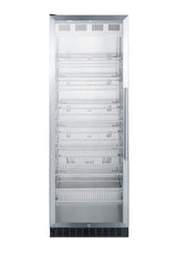 Full-Size Commercial Beverage Center with Left Hand Door by Summit Appliance – 12.6 cubic_feet, Steel, Stainless Steel, Model SCR1401LHCSS