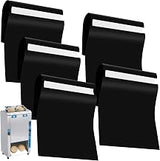 Teenyyou 5 Pcs 27.5 x 11 Inch PTFE Release Sheets | Non Stick Toaster Release Sheets PTFE Liner Compatible with Antunes Roundup VCT-2, VCTM-2 Toaster, for Bread, Buns