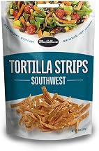 Mrs. Cubbison's Tortilla Strips - Santa Fe Style, Great for Snacking, Soup and Salad Topper - Southwest Flavor, 4 Ounce (Pack of 9)