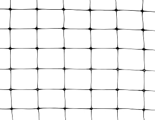 Bird B Gone Garden Bird Netting, 1/2" Mesh, 14'x100', Black