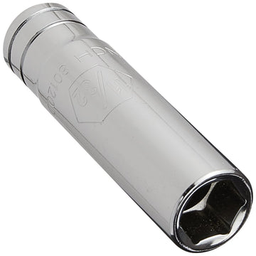 1/4" Drive Deep SAE Socket 11/32" by GEARWRENCH – 11/32 in, Alloy Steel, Black, Model 80120D