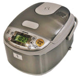 Rice Cooker 0.54l (for 220-230v by Zojirushi – 0.54 liters, Stainless Steel, Silver, Model NS-LLH05-XA