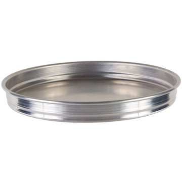 10"x1.5" Aluminum Pizza Pan by Winco – 1 Count (Pack of 1), 10.0 inches, Aluminum, Model APZK-1015