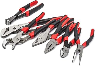 GEARWRENCH 7 Pc. Mixed Plier Set, Dual Material - 82108