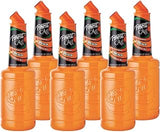 Finest Call Premium Peach Fruit Puree Drink Mix, 1 Liter Bottle, 6 Pack | Fresh, Juicy Peach Flavor Profile | Cocktails & Mocktails, Premium Ingredients, Consistent Quality, Easy Pour Spout