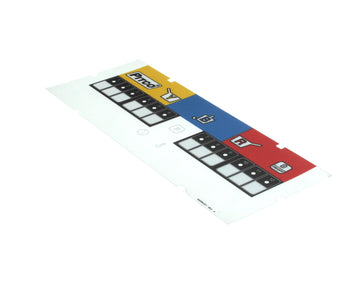 Zinc Overlay Label 3 Fries by Pitco – 3" x 6", Zinc, Model A6096301