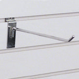 8" Chrome Slatwall Hook by HUBERT – Model SSWH8