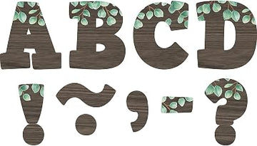 Teacher Created Resources Eucalyptus Bold Block 3" Magnetic Letters (TCR77485)
