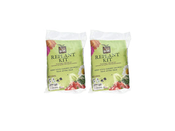81100 Replant Kit (Pack of 2) by EarthBox – 8 inches x 8 inches x 4 inches, Model 8110X