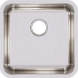 Elkay ELUH1616 Lustertone Classic Single Bowl Undermount Stainless Steel Sink