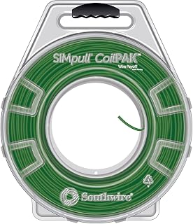 Southwire58025105THHNCoilPAKSIMpull™10STRCuGreen1250ft