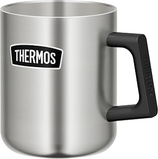 Thermos ROD-007 S Outdoor Series Vacuum Insulated Mug, 15.2 fl oz (450 ml), Stainless Steel