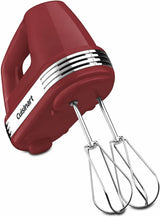 Power Advantage 5-Speed Hand Mixer by Cuisinart – 5-Speed, Stainless Steel, Dusty Red, Model HM-50RE