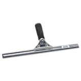 Pro Stainless Steel Window Squeegee by UNGER – 14 inches, Stainless Steel, Black, Model PR350