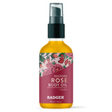 Organic Rose Body Oil by Badger – 4 Fl Oz (Pack of 1), Model 30061-UPC