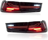 1Pair Tail Lights Compatible With BMW 3 Series 2019-2023 G20&G80 M3 CSL Tail Light Plug And Play Auto Car Parts(4PCS Smoke)